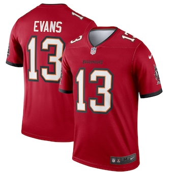 mens nike mike evans red tampa bay buccaneers player legend 